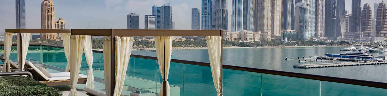 Dubai Palm Jumeirah Imperial Suite Terrace (photo by Hilton)