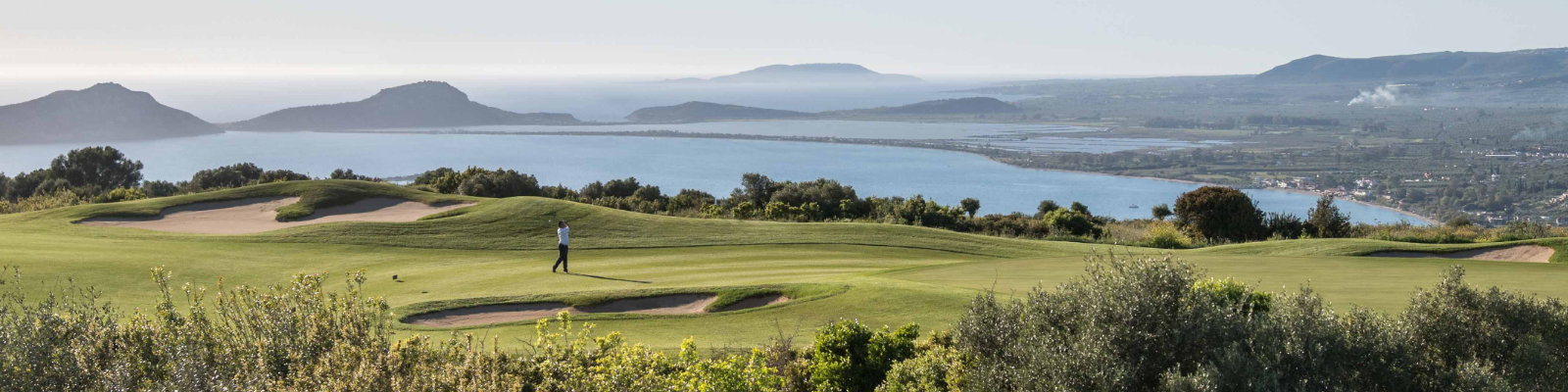 Der International Olympic Academy Golf Course in Costa Navarino (photo by Costa Navarino)