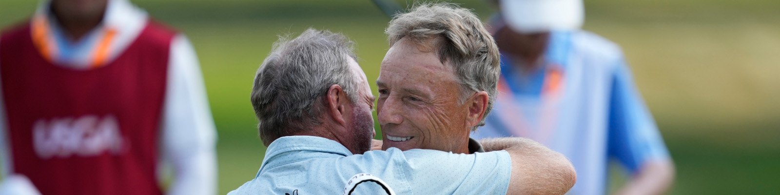 Jerry Kelly und Bernhard Langer (Photo by Patrick McDermott/Getty Images)